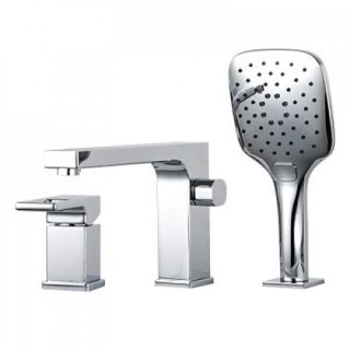 Смеситель на борт ванны Gappo G1118 хром